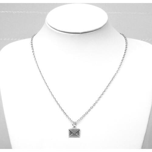 1pcs/lot Envelope necklace Envelope Charm pendant Envelope Jewelry, Postman Secret Message