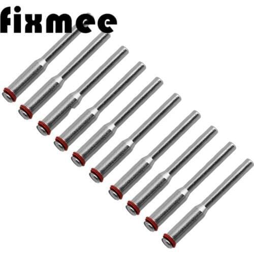 10Pcs 3.17mm Steel Screw Mandrel Shank Cut-off Wheel Holder For Dremel Shaft Tool