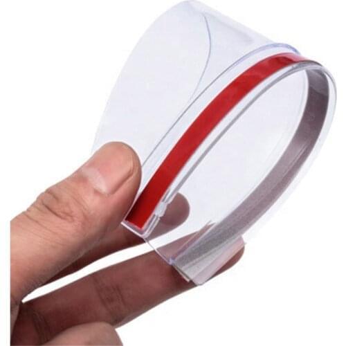 2pcs Car Side Rear View Mirror Rain Eyebrow Visor Carbon Fiber Look Sun Shade Snow Guard Weather Shield Cover Auto Accessories