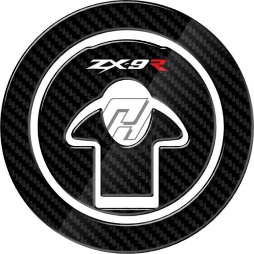 3D Carbon-look Motorcycle Fuel Gas Cap Protector Decals Case for Kawasaki Ninja ZX-9R ZX 9R (ZX900) 1994-1999