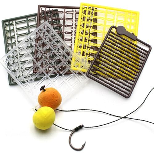 5 Cards Carp Fishing Accessories Bait Stopper For Carp Bait Stop Hair Rig Carp Lure Holder Boilies Carp Feeder Fishing Tackle