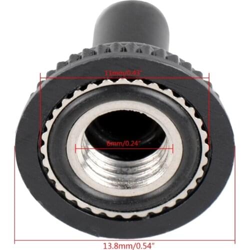 6mm Screw Mini Toggle Switch Waterproof Rubber Resistance Boot Cover Rocker Switch Accessory
