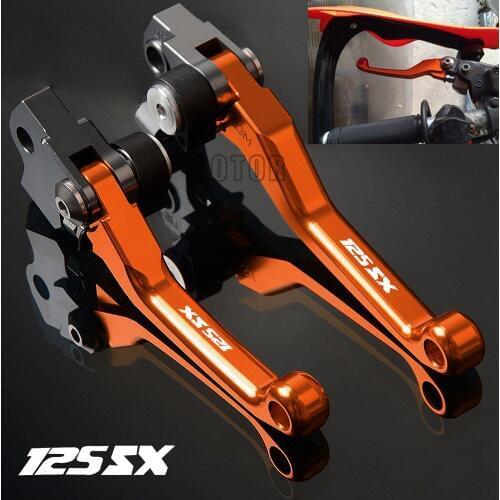 For 125SX 125 SX 2005-2018 2015 2016 2017 CNC Aluminum Motorcycle DirtBike Dirt Pit Bike Motocross Pivot Brake Clutch Levers