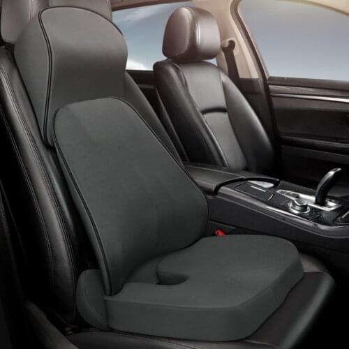 Car Seat Headrest Pillow Auto Memory Foam Car Neck Pillow Seat Head Support Lumbar Support For Office Chair Cushion For Car Auto