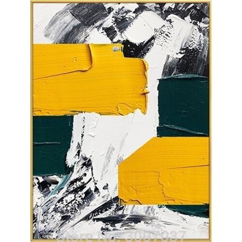 Large sizes Frameless 100% Handmade Color graffiti oil Painting On Canvas Wall art Pictures For Living Room Wall Art Home Decor