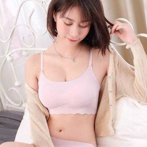 Maternity Bra Wireless Nursing Bra Panty Set Maternity Wear Prevents Sagging Breastfeeding Ladies Breathable Bra