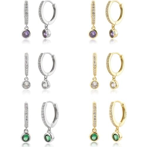 Silver Gold Color Hoop Earring Bull Head Pendant Earring for Couples Lover New Years Christmas Gift Pendientes Colgantes 2022