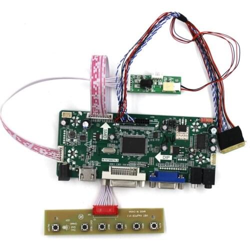 HD MI VGA DVI Audio lcd controller board NT68676 work for 7inch N070ICG-L21 1280x800 IPS Lcd