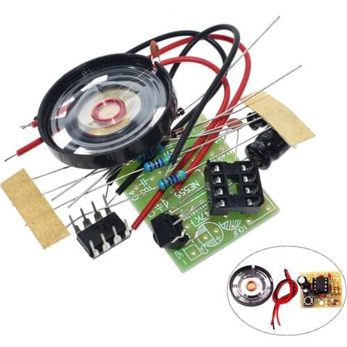 NE555 Doorbell Suite Electronic Production Doorbell Suite DIY Kit Ding dong doorbell PCB welding laboratory