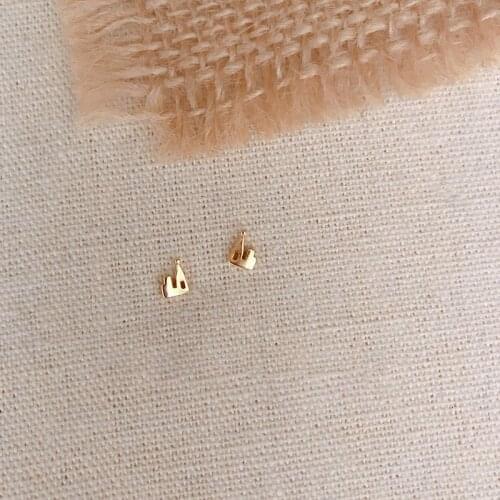 Miuoxion Retro Mini Castle Earrings Fashion Personality Punk Party Jewelry For Women Feature Namour Charm Gift All Seasons