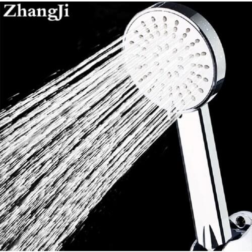 Zhagnji New Arrivel 3 Modes Spray Rainfall Massage Saving Shower Pvc High Pressure Water Saving Head Accessories for Bathroom