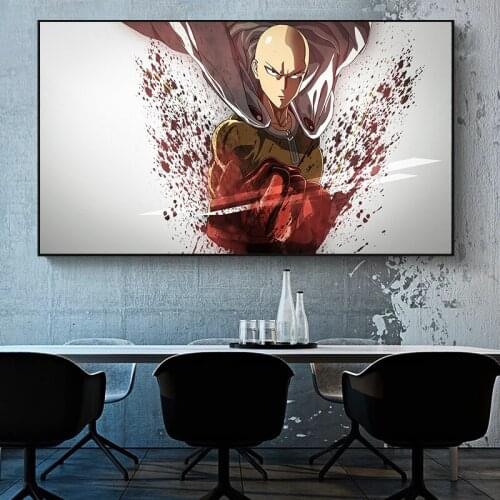One Punch Man Japanese Anime Wall Decoration Poster Art Prints 20 x 28 Inches,No Frame