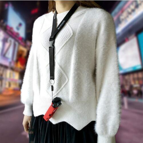 Osmo Pocket Silicone Cover Case With Sling Strap Lanyard For DJI Osmo Pocket stabilized handheld camera Gimbal Accessories