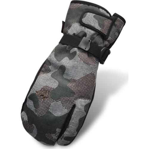 Outdoor -30 Winter Warm Professional Snowboard Ski Gloves Waterproof Touch Phone Screen Thickened Thermal Mittens Snowmobile