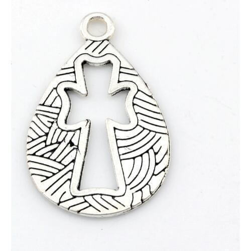 Hollow angel Charms Pendants alloy Jewelry DIY Fit Bracelets Necklace Earrings 20Pcs/lot 19.5x30.5mm A-487