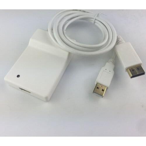 Digital audio toslink+Displayport to HDMI cable adapter converter for DP devices without audio out