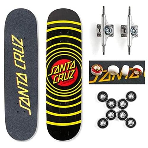 Professional Skateboard Handmade with 7-Layer Canadian Maple Full Board Double-Up Skateboard College Students Skateboard Travel