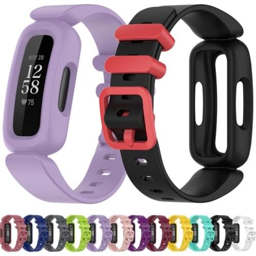 ZENHEO Wrist Strap For Fitbit Ace 3 Smart Watch Band Soft Silicone Strap For Fitbit inspire 2/Inspire2 Replacement Bracelet