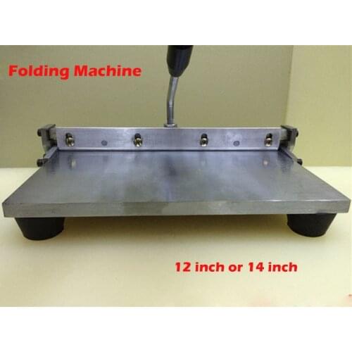 Folding Machine for PU,Leather, Paper High Quality High Carbon Steel 12 inch or 14 inch for Choice