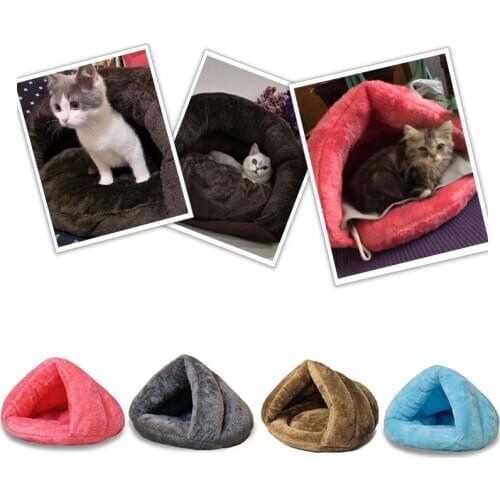Super Soft Dog Mat Cat Bed Washable long plush Dog Kennel Deep Sleep Pets Winter Warm Cozy Bed For Dog Chihuahua Dog Basket