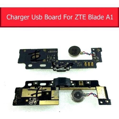 Usb Charging Jack Board For ZTE Blade A1 C880A C880U USB Charger Port Flex Cable With Vibrator Module Replacement Repair Parts