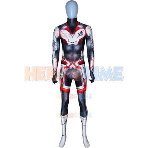 Endgame Quantum Realm Cosplay Costume Spandex 3D Print Cosplay Zentai Suit for Halloween Party Hot Sale