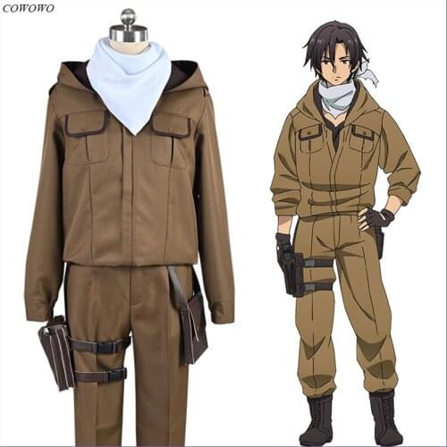 Anime! 86- Eighty Six - Shinel Nozen Battle Suit Handsome Uniform Cosplay Costume Halloween Carnival Party Outfit 2021 NEW