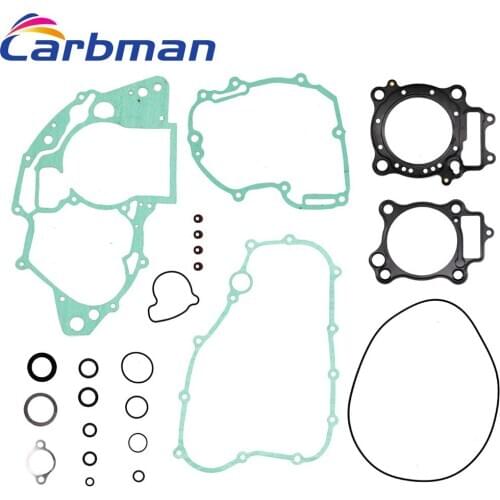 Carbman One Set Complete Gasket Kit For HONDA CRF250R CRF250X CRF250 CRF 250 X I GS26 Gasket Kit Engine Set