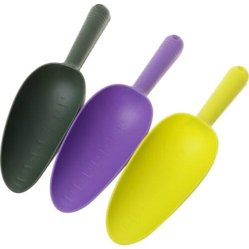 Home Gardening Tools Plastic Soil Shovel Plant Digging Cultivation Multifunction N1HF