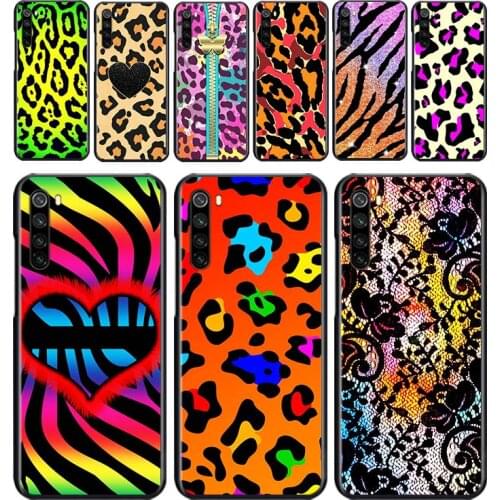Leopard Cute Pattern for OPPO Reno 2 Z 2Z 2F 3 4 Pro 4G 5G ACE 10X ZOOM F7 A5 A9 2020 Silicone Soft Black Phone Case