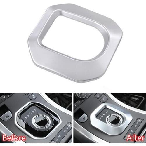 YAQUICKA Car Gear Shift Panel Frame Trim Styling Sticker For Land Rover Range Rover Evoque 2012-2017 Car-covers