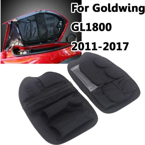 Motorcycle Trunk Lid Organizer Bag Tool Bags Case Tool Bags Case inner bags For HONDA Golden Wing GL1800 GL 1800 F6B 2011-2017