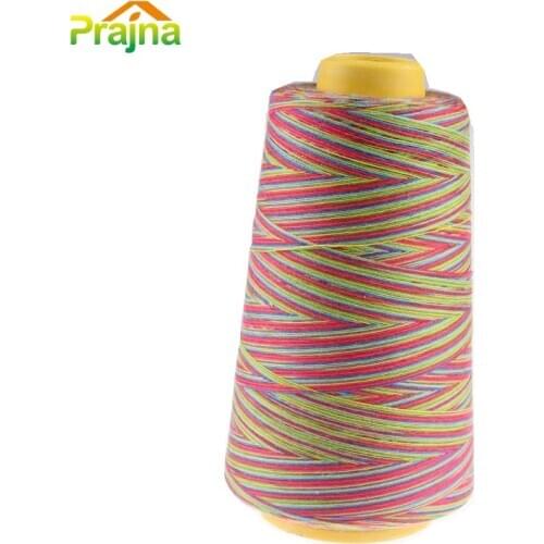 Prajna Colorful Embroidery Thread Sewing Machine Thread Set Nylon Quilting Thread Spool Applique on Clothing Sewing Accessories