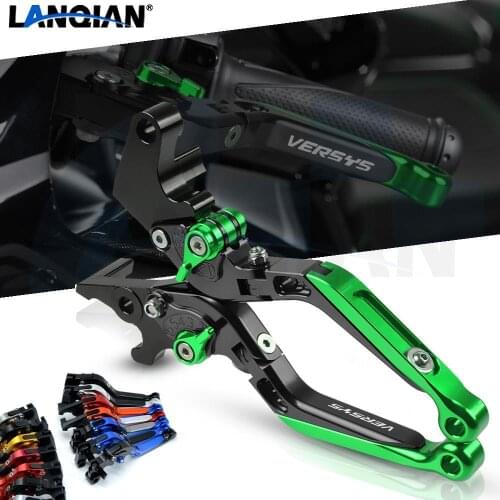 Motorcycle Accessories Adjustable Extendable Foldable Brake Clutch Levers For Kawasaki VERSYS 1000 VERSYS VULCAN 650cc 2015-2019