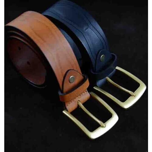 2020 belts for men luxury leather mens belt casual punk gothic multi-section Leather belt