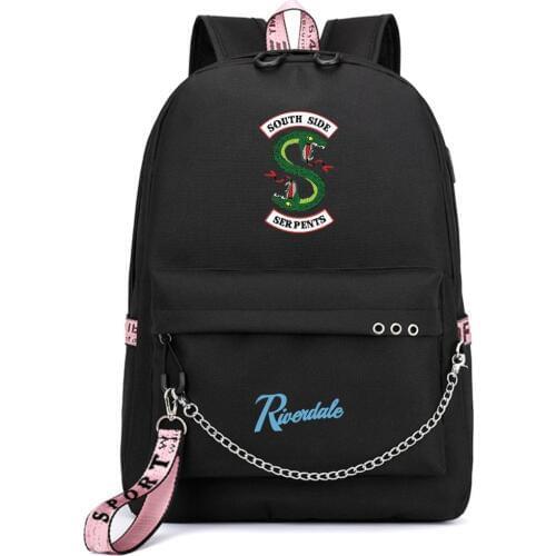 New Riverdale printing Men/ Women Oxford Backpack Youth School Bags Travel Bag Girls / Boys Laptop Mochila Infantil