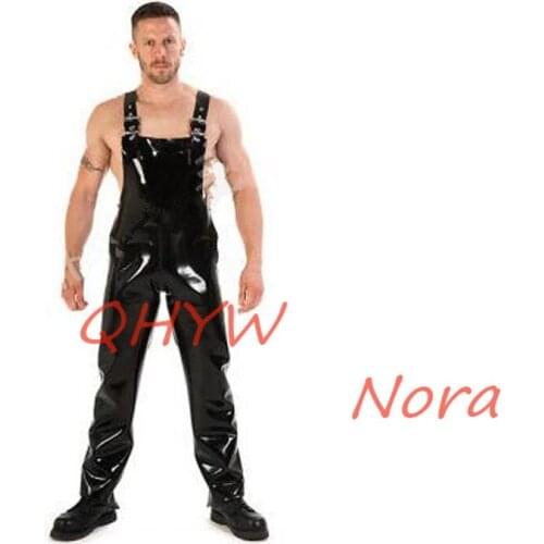 Sexy Exotic Sexy Handmade Customize Men Male Latex Catsuit Zentai Cekc Fetish Bodysuits NO ZIP