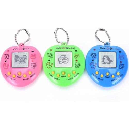 TOYZHIJIA 1PC Mini electronic pet game machine Tamagochi 168 pet in 1 Learning Education toys For Children Drop Shipping