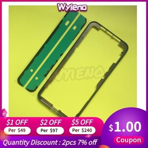 Wyieno 10Pcs/Lot LCD Display Frame For Iphone X Middle Frame Bezel Housing Cover Front A Board + tracking