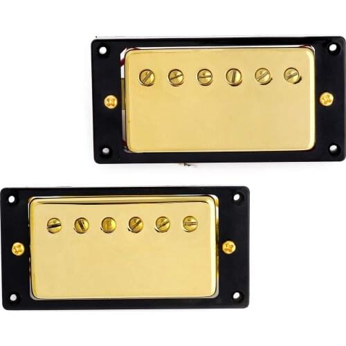 Guitar pickups Humbucker Double Coil Pickups Neck and Bridge Pickup Compatible with LP Style Electric Guitar