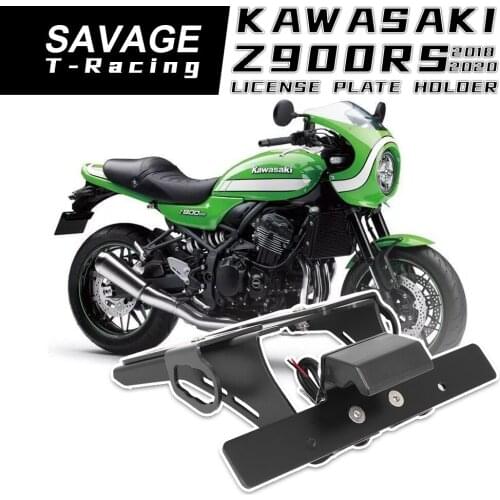 2018-2020 Rear Tail Tidy License Plate Holder For KAWASAKI Z 900RS Z900 RS 2019 Motorcycle Accessories Fender Eliminator Light
