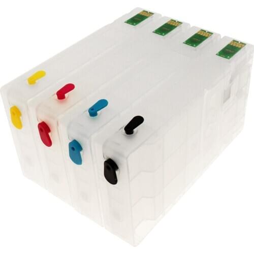 4PCS Refillable Ink Cartridges T6771-T6774 Empty For Epson WP 4531 4511 4521 Printer With ARC Chips On High Quality
