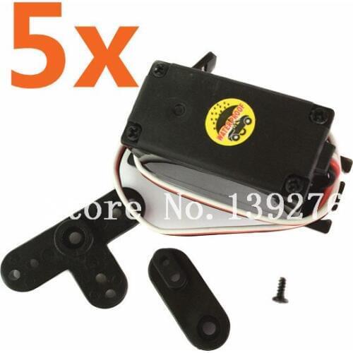 5Pcs HSP 02073 Electronic Servo Motor 3Kg High Torque Waterproof For Nitro RC Remote Control Car Monster Truck Boat Airplane