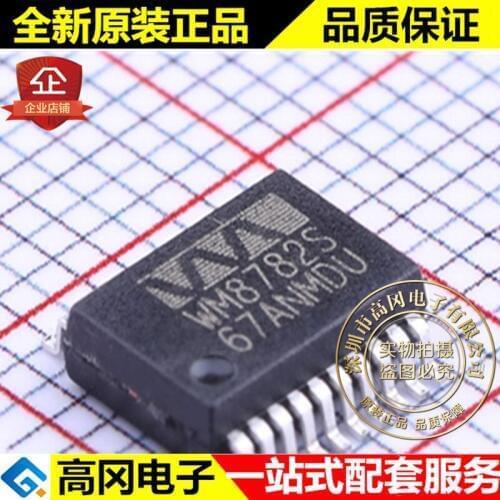 5pieces WM8782SEDS/RV SSOP-20 WM8782S WOLFSON