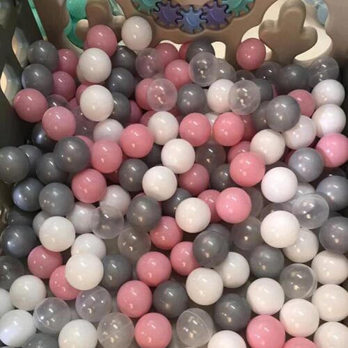 7cm Ocean Ball Pit 100 pcs/lot Eco-Friendly Colorful Ball Soft Plastic Ocean Ball Funny Baby Kid Swim Pit Toy Water Pool Toys