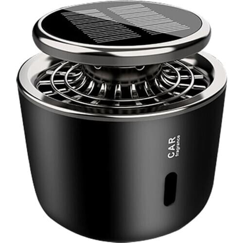 Car Solar Air Purifier Auto Aroma Diffuser Air Freshener Car Perfume for Cars Interior Decoration