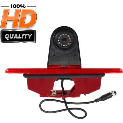 For Fiat Scudo Citroen Jumpy/Peugeot Expert/ Toyota Proace 2007 - 2016 HD 720P Misayaee E9 Brake Light Camera Stop Lights Camera