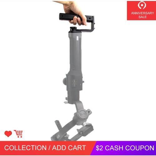 Aluminum Alloy Inverted Handle Grip Accessory for DJI Ronin-S Zhiyun Crane 2 Handheld Gimbal Stabilizers Accessories