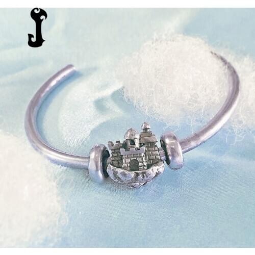 Joybeads Mistletoe 925 Sterling Silver The Castle in the air Charm Bead Jewelry