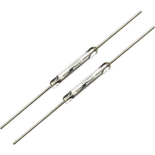 Quality 110 pcs Reed contact 14mm x 2mm Miniature reed contact Reed switch 44mm length